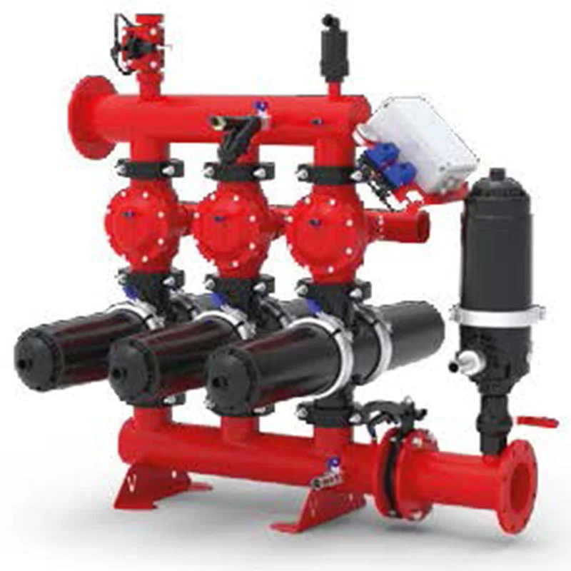 پکیج فیلتراسیون اتوماتیک خود شوینده(سلف کلین) دیسکی 3 واحدی دوبل والمن ترکیه Valmen Automatic Self Clean Disc Filtration Unit